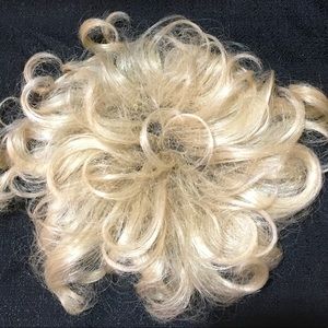 Vintage Blond Curly Wig